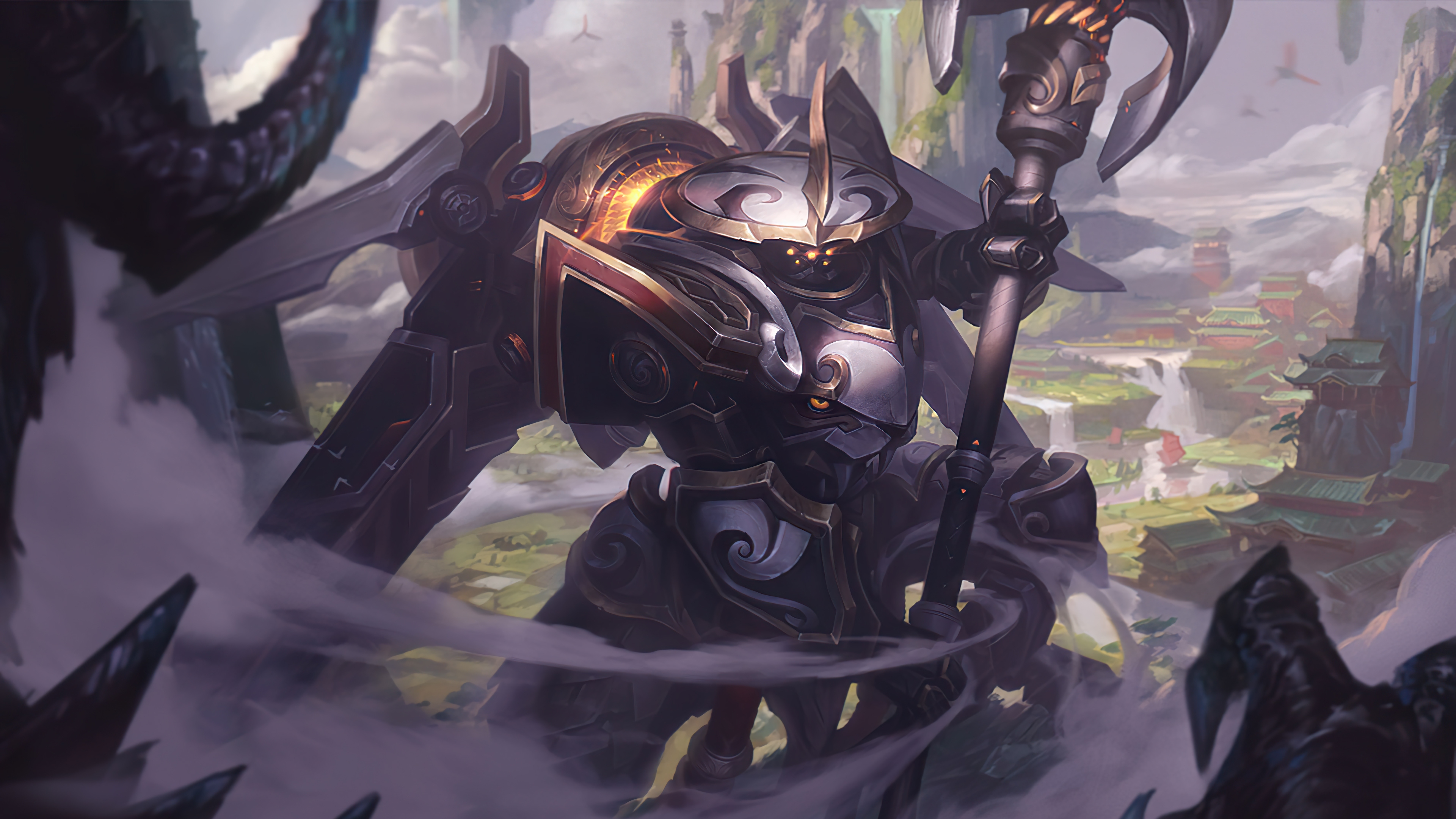 Mecha Kingdoms Jax skin splash HD
