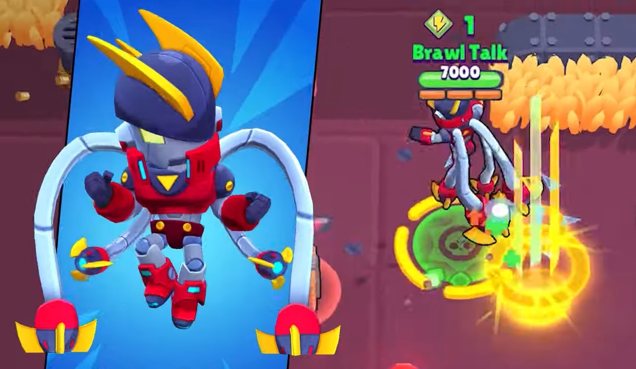 Brawl Stars Season 20 Mecha Edgar Skin Supercell