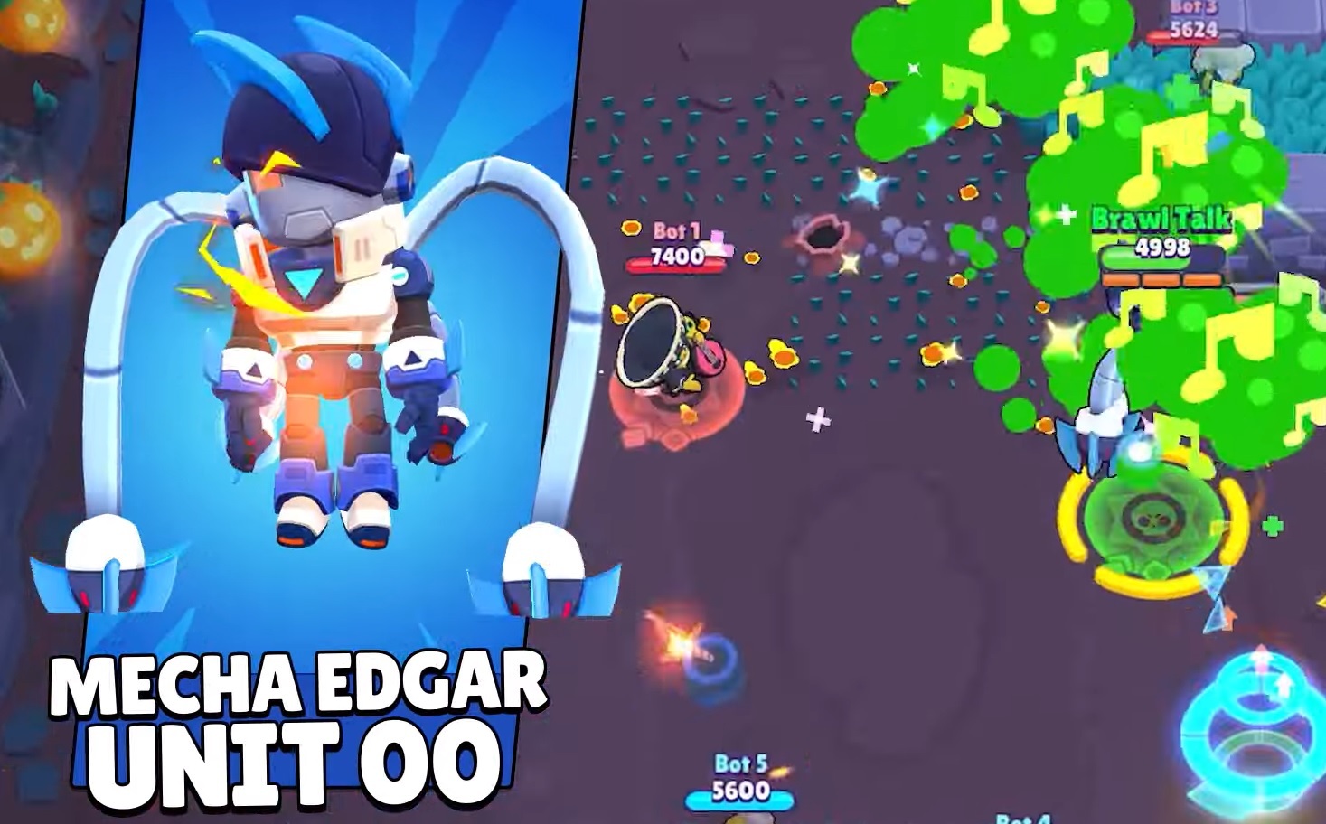 Brawl Stars Season 21 New Skins Mecha Edgar Unit 00