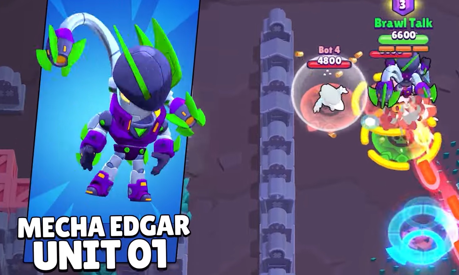 Brawl Stars Season 21 New Skins Mecha Edgar 01