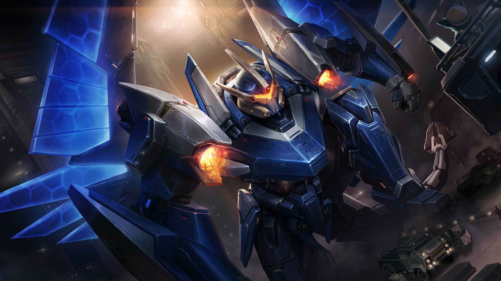 League of Legends Wild Rift Patch 4.3 Champion Skins Riot Games Mecha Galio skin