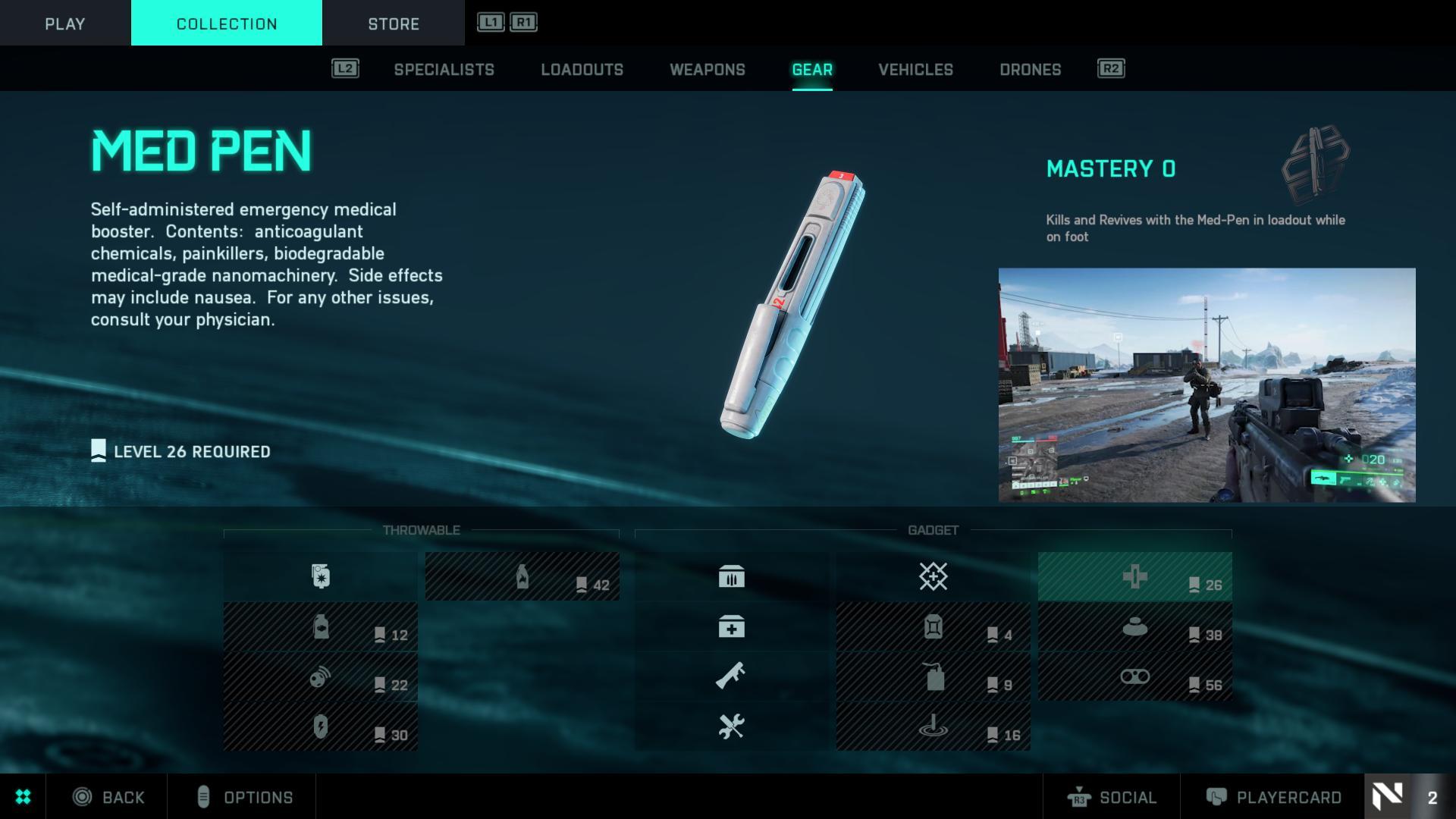 Med Pen Battlefield 2042 Gadgets