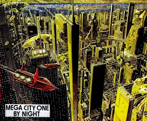 Mega City One By Night