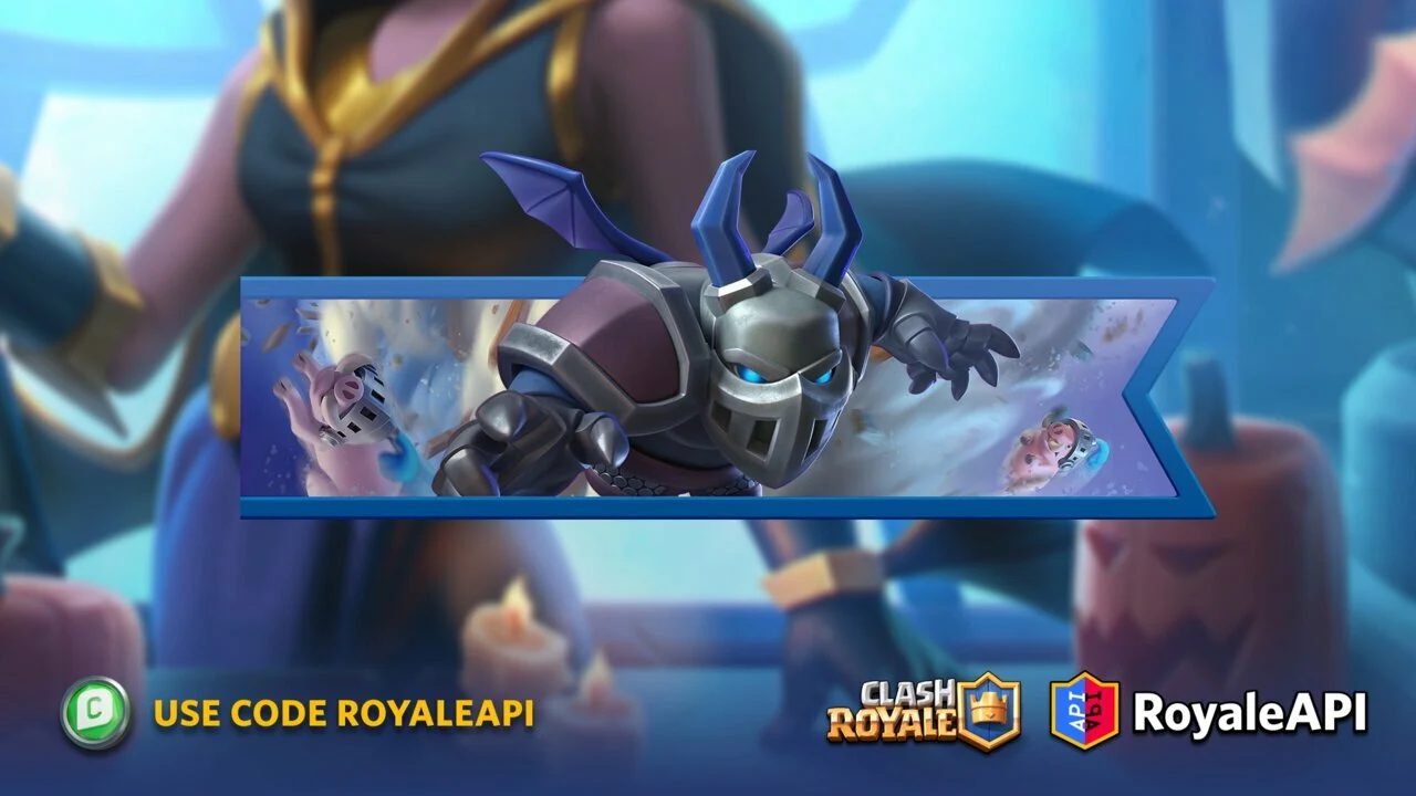 Clash Royale October 2022 Season 40 Mega Minion with Hognado battle banner supercell