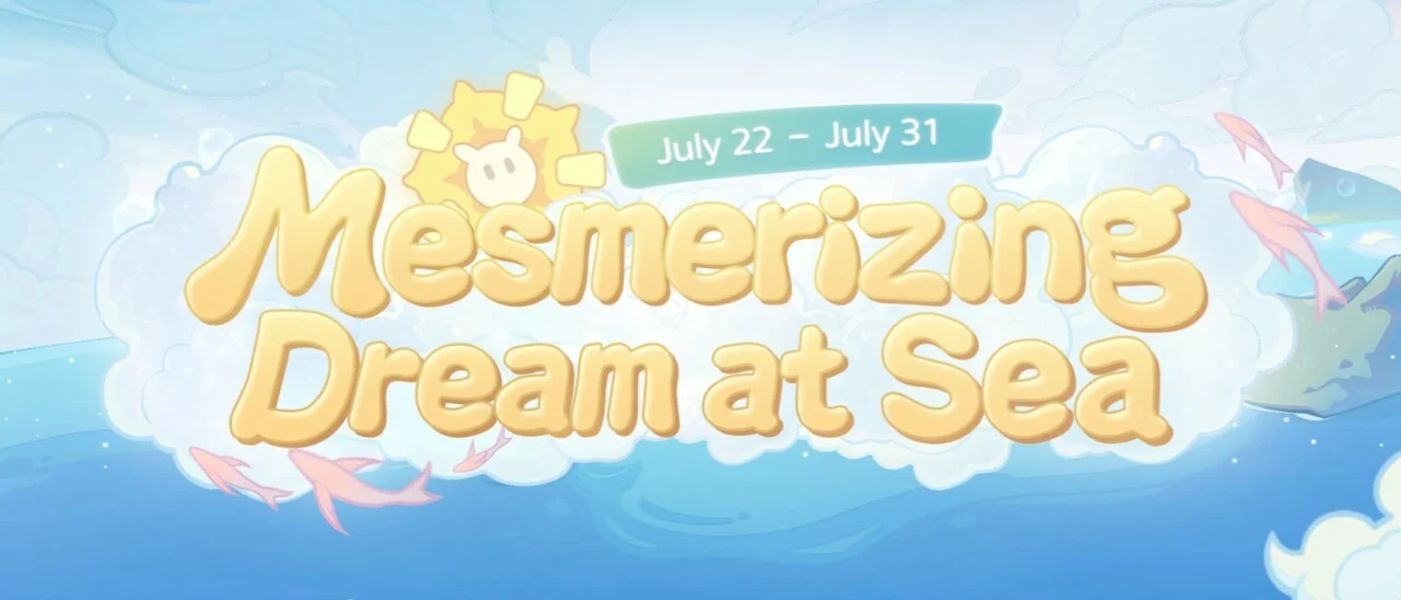 Mesmerizing Dream at Sea is the newest web event in Genshin Impact!