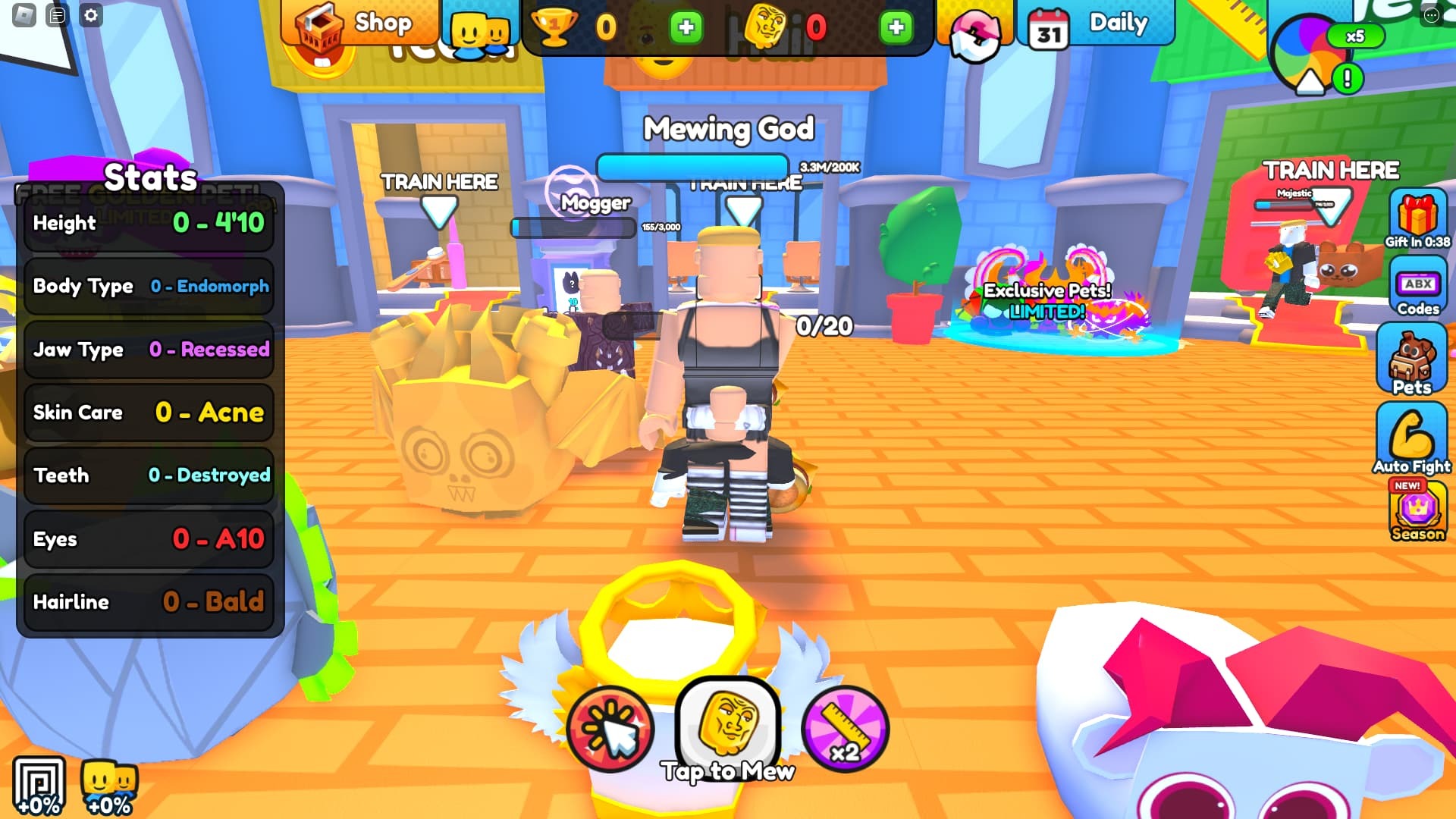 Mewing Simulator Latest Codes