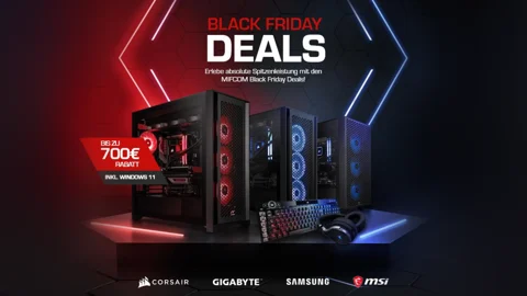 Mifcom High End PC zum Black Friday