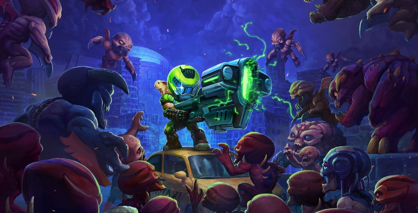 Mighty Doom Gameplay