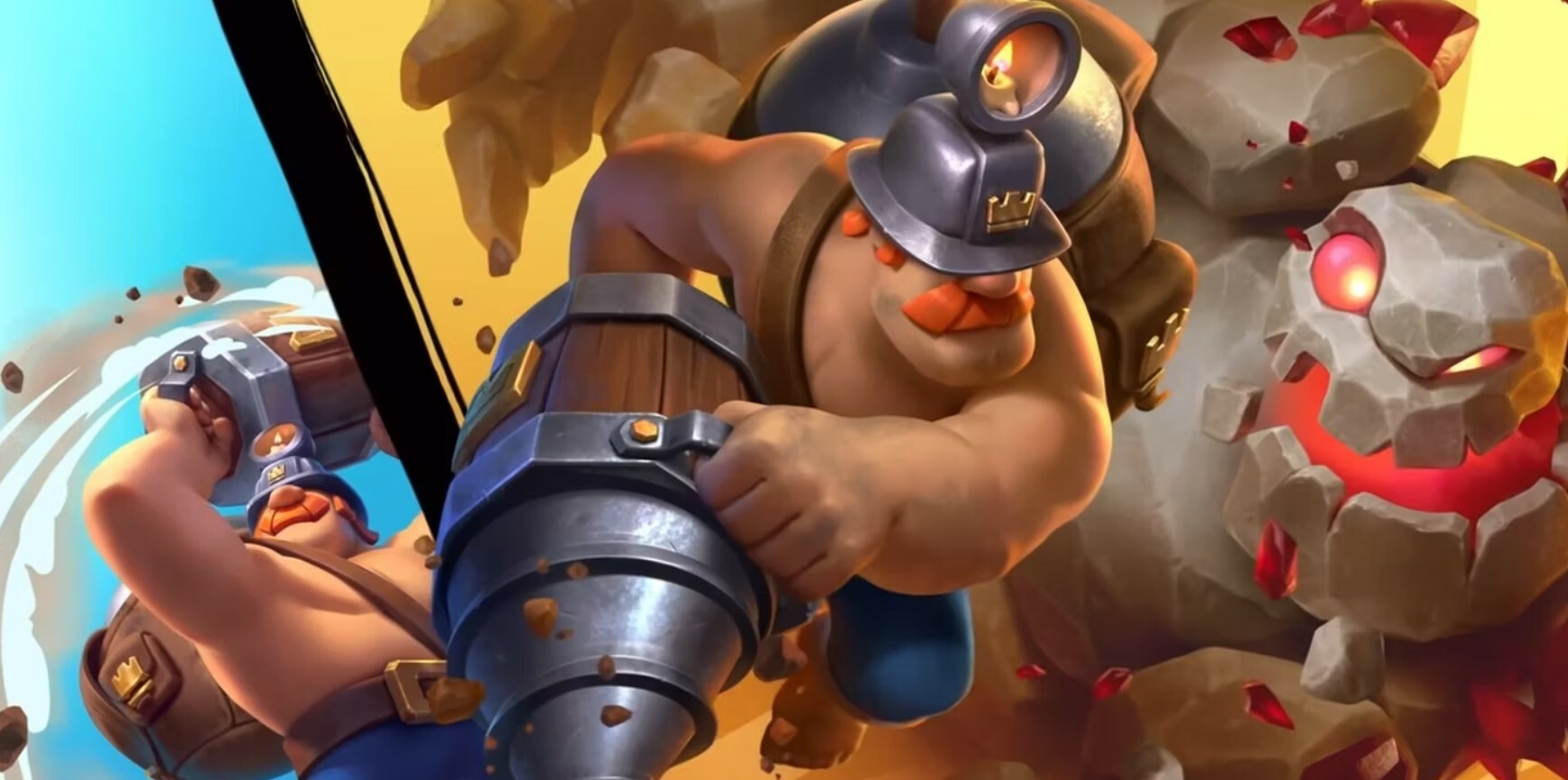 Clash Royale Mighty Miner Speed Nerf HP buff Supercell