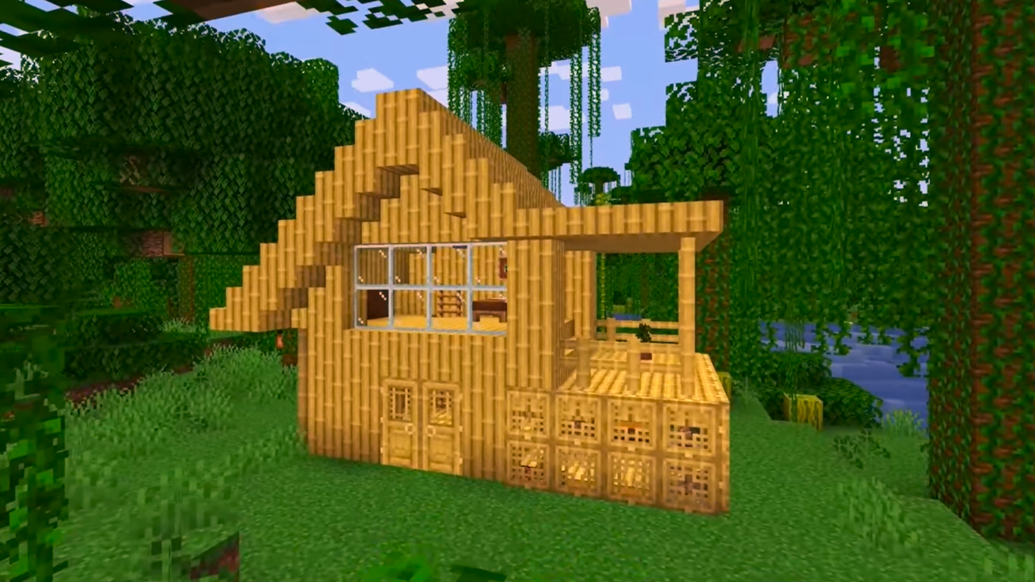 Minecraft 1.20 Bamboo House