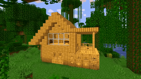 Minecraft Bamboo House