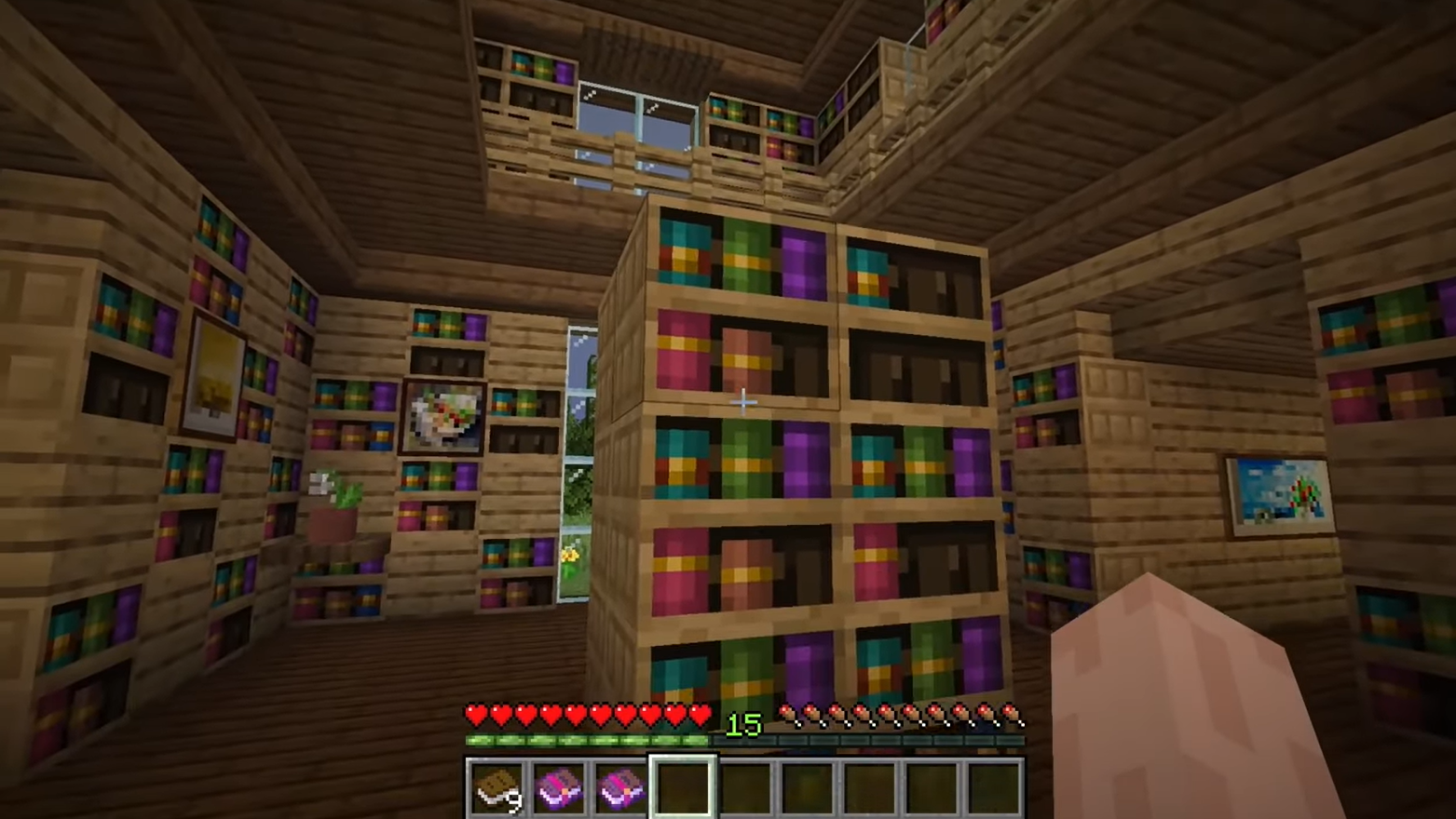 Minecraft 1.20 Chiselled Bookshelves