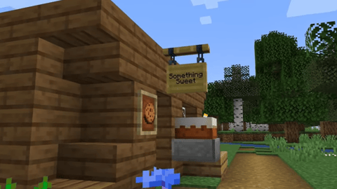 Minecraft Hanging Sign