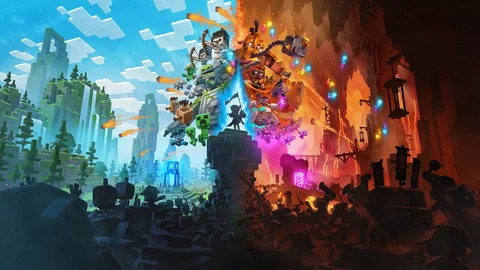 Minecraft Legends Keyart