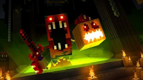 Minecraft halloween