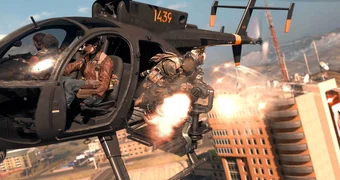 Mini gun on Helicopters in Warzone