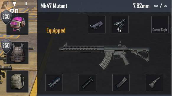 Mk47 Loadout PUBG Mobile