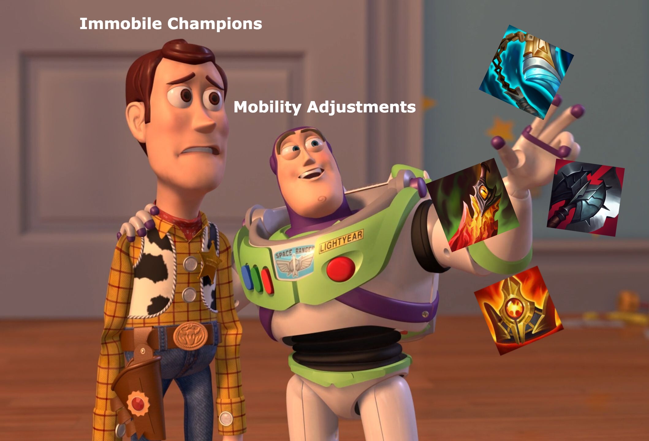 Mobility changes RIP