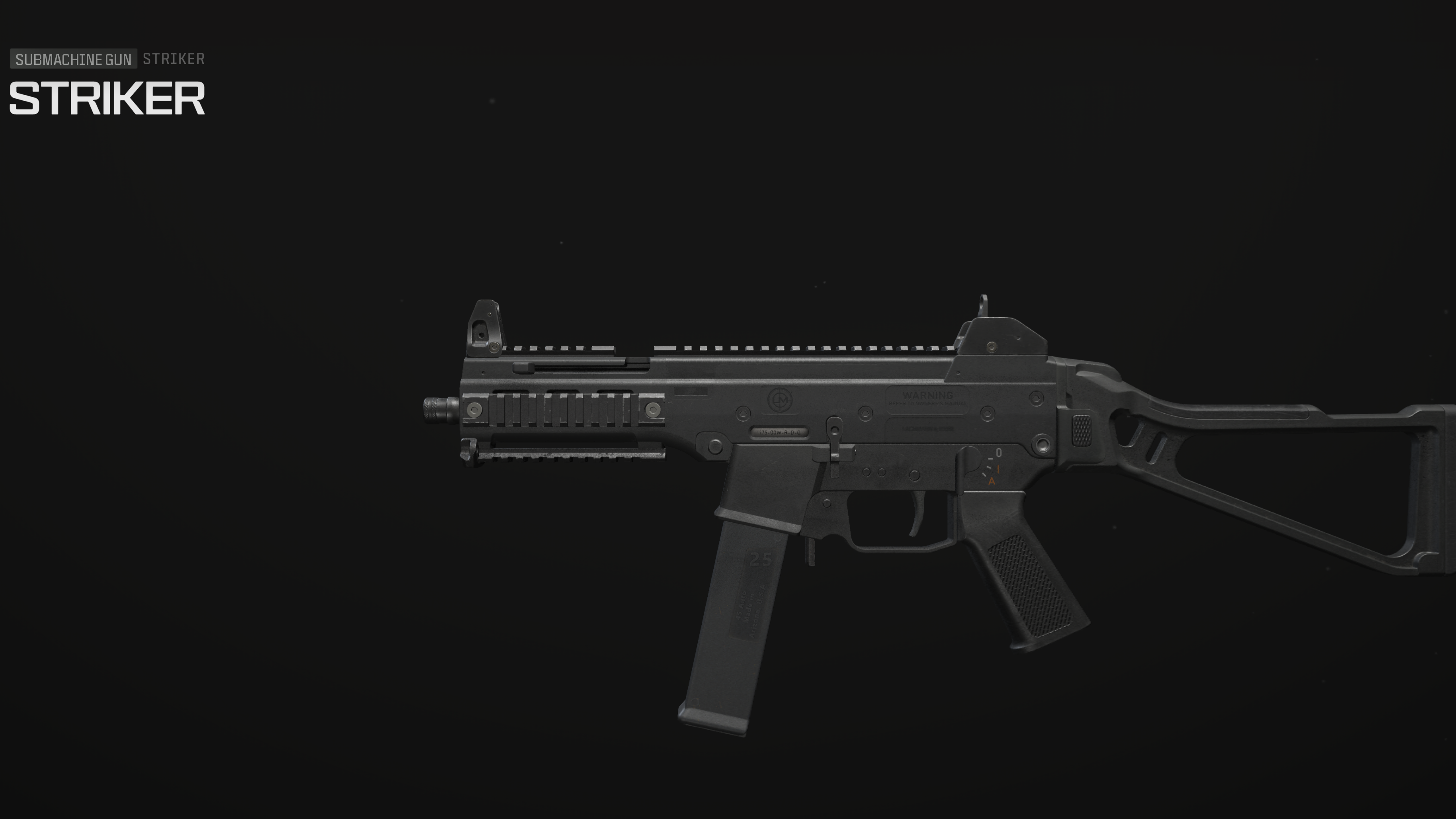 MW3 Best SMG: Striker