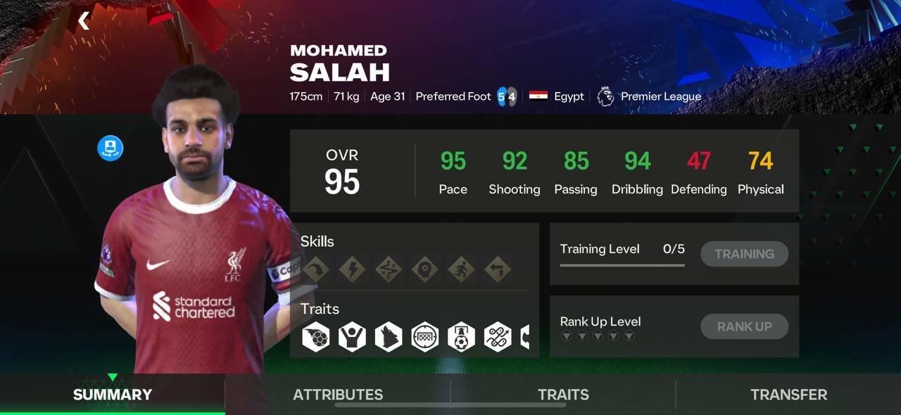 mohamed salah fc mobile