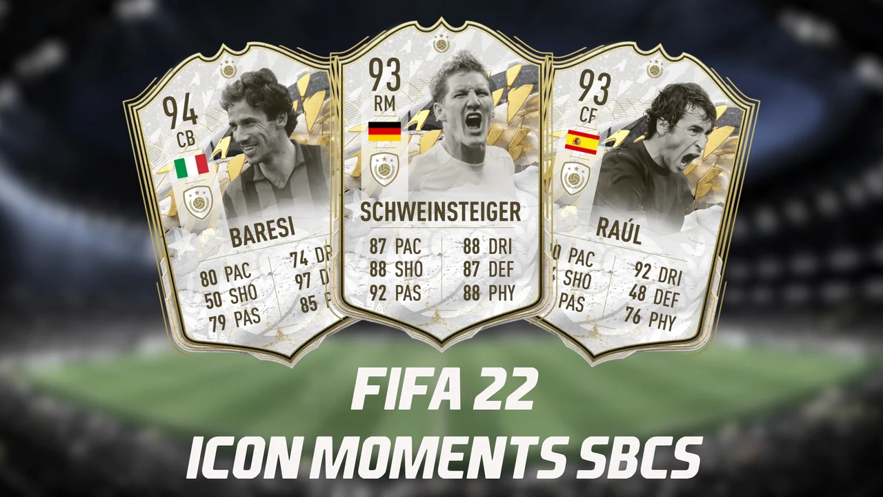 Rastreador SBC Iconos Moments FIFA 22