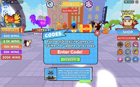 Monster Race Simulator redeem codes