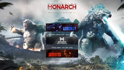 Monsterverse Calling Cards