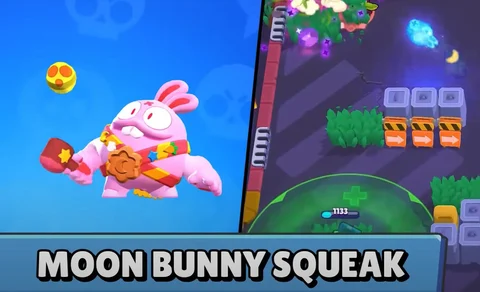 Moon Bunny Squeak Brawl Stars