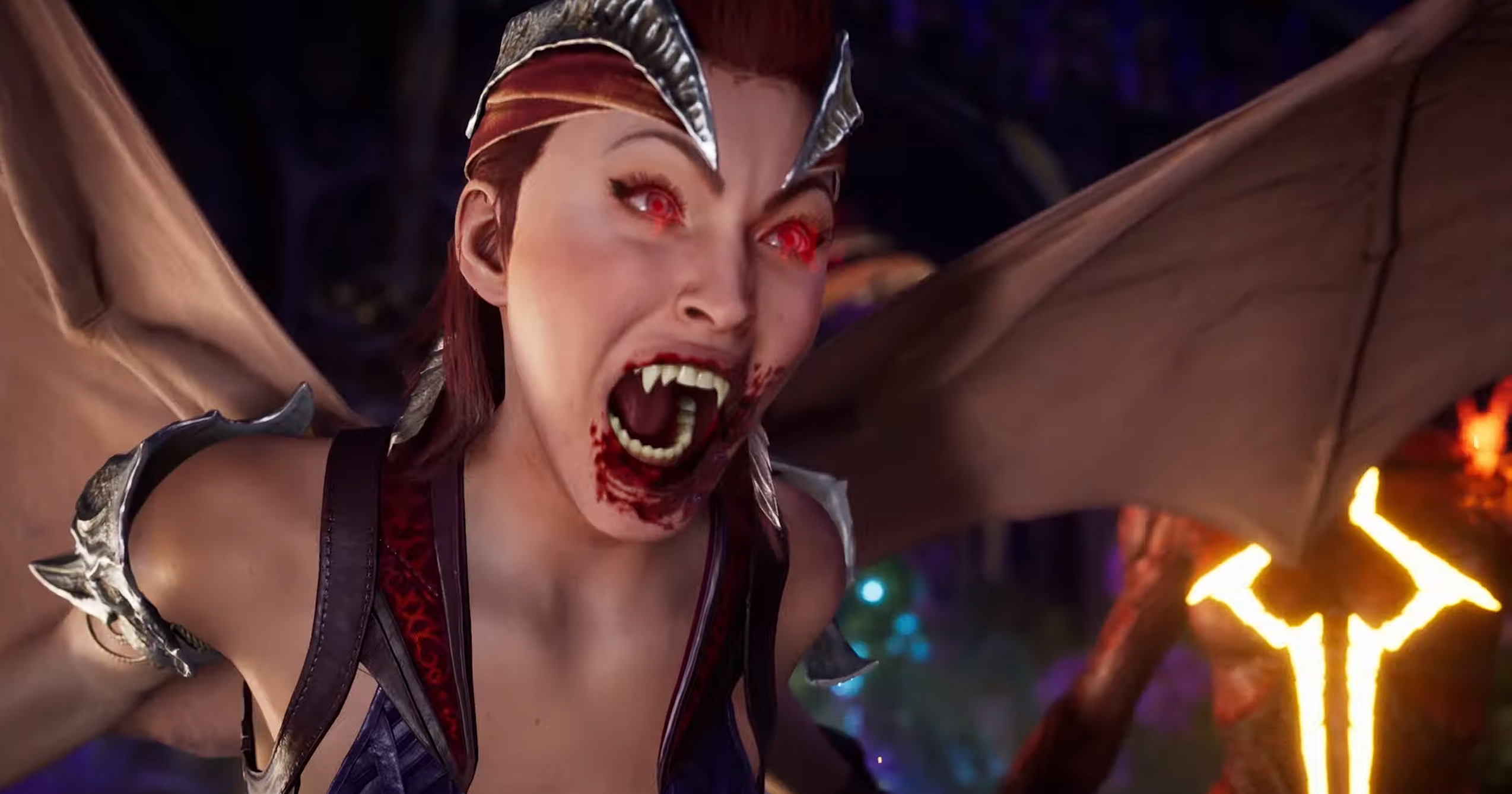 Mortal Kombat 1: Nitara es una vampiresa aterradora.