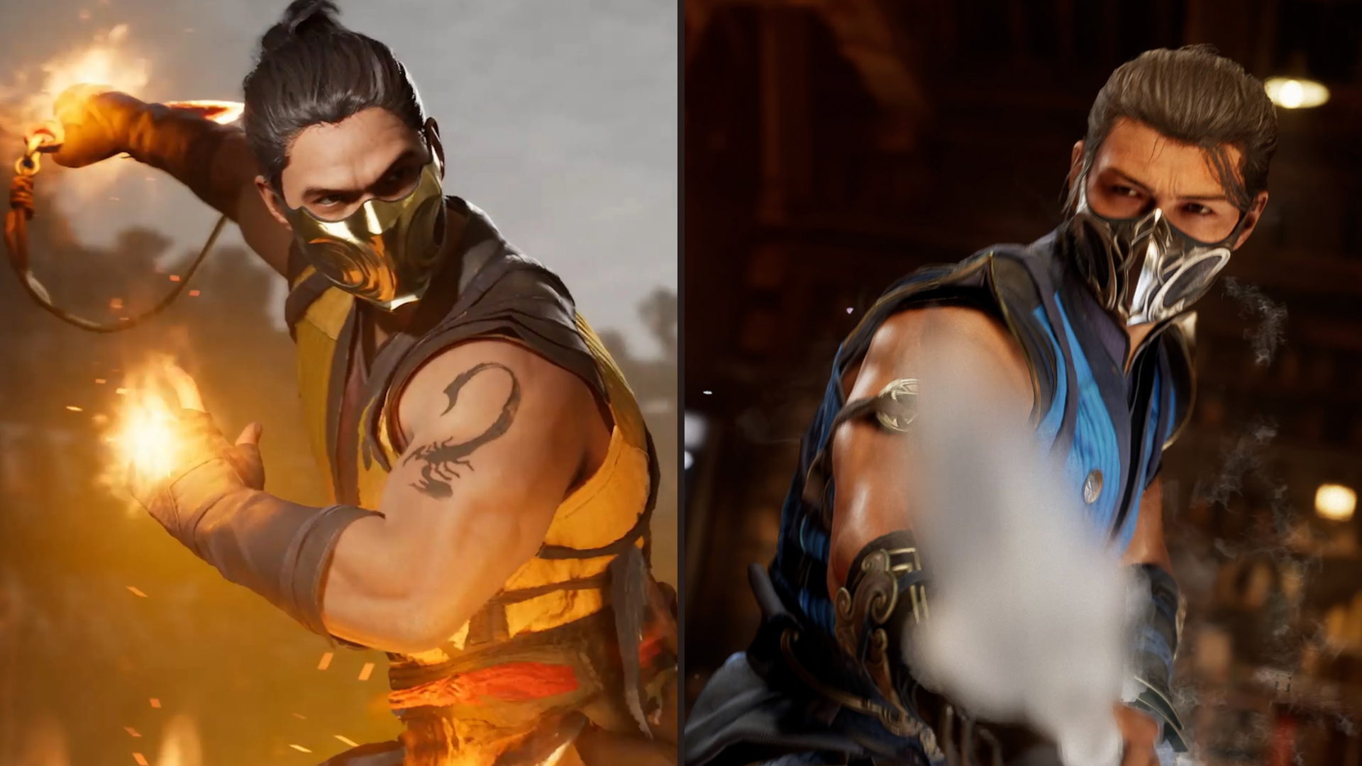 Mortal Kombat 1 Scorpion v Sub-Zero