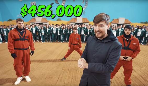Mr Beast Squid Game