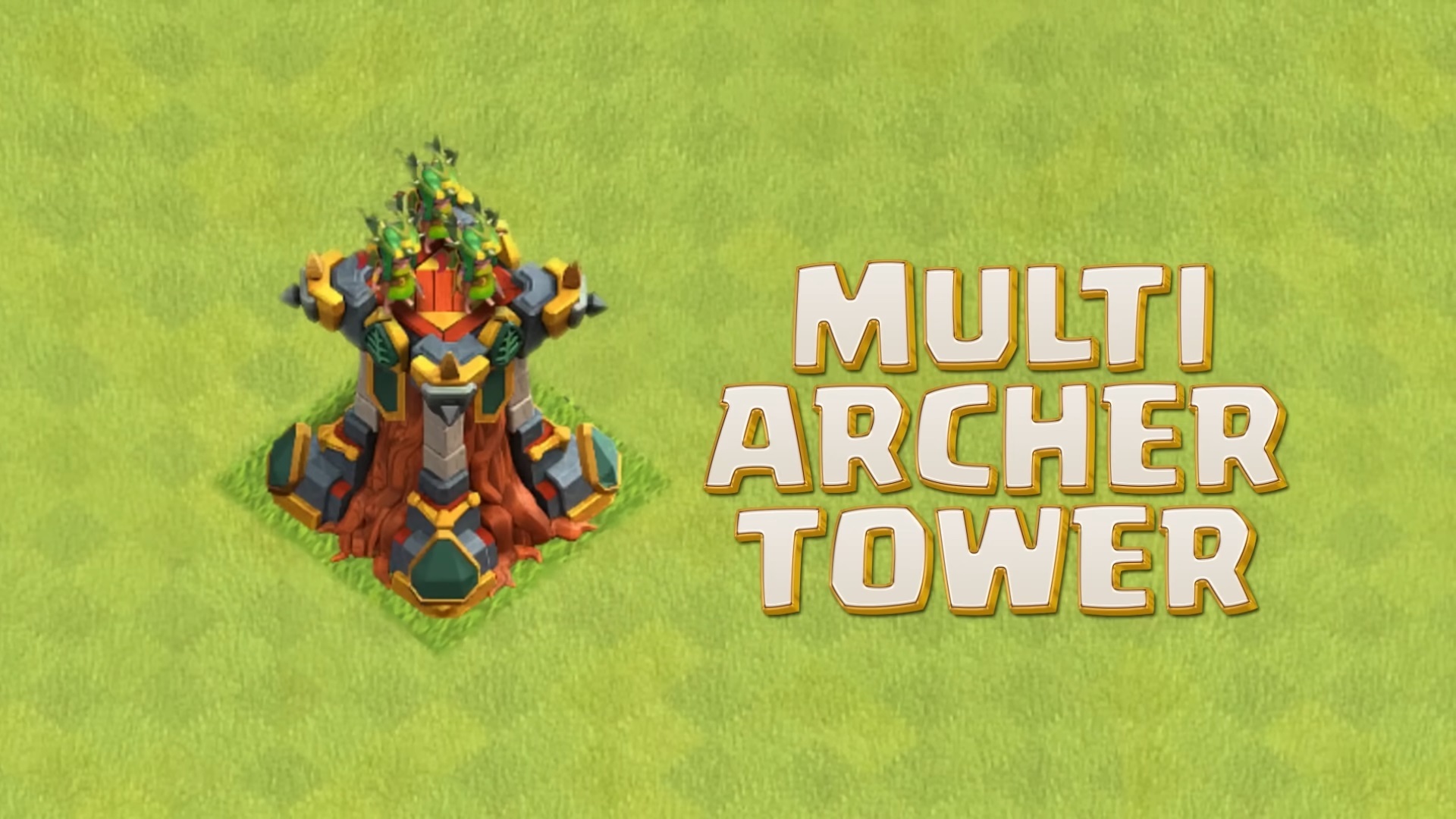 Clash of Clans Defense Merging Buildings Supercell Multi Archer Tower