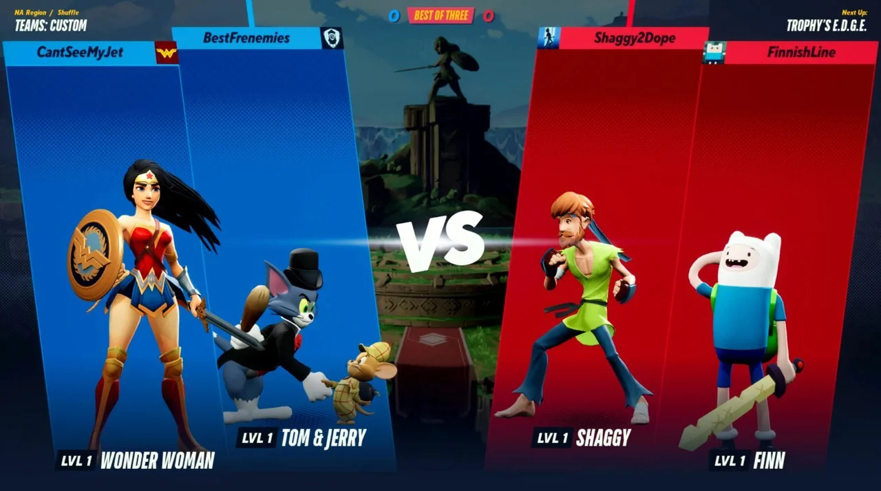 MultiVersus Battle Screen