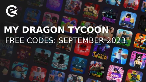 My Dragon Tycoon codes september 2023