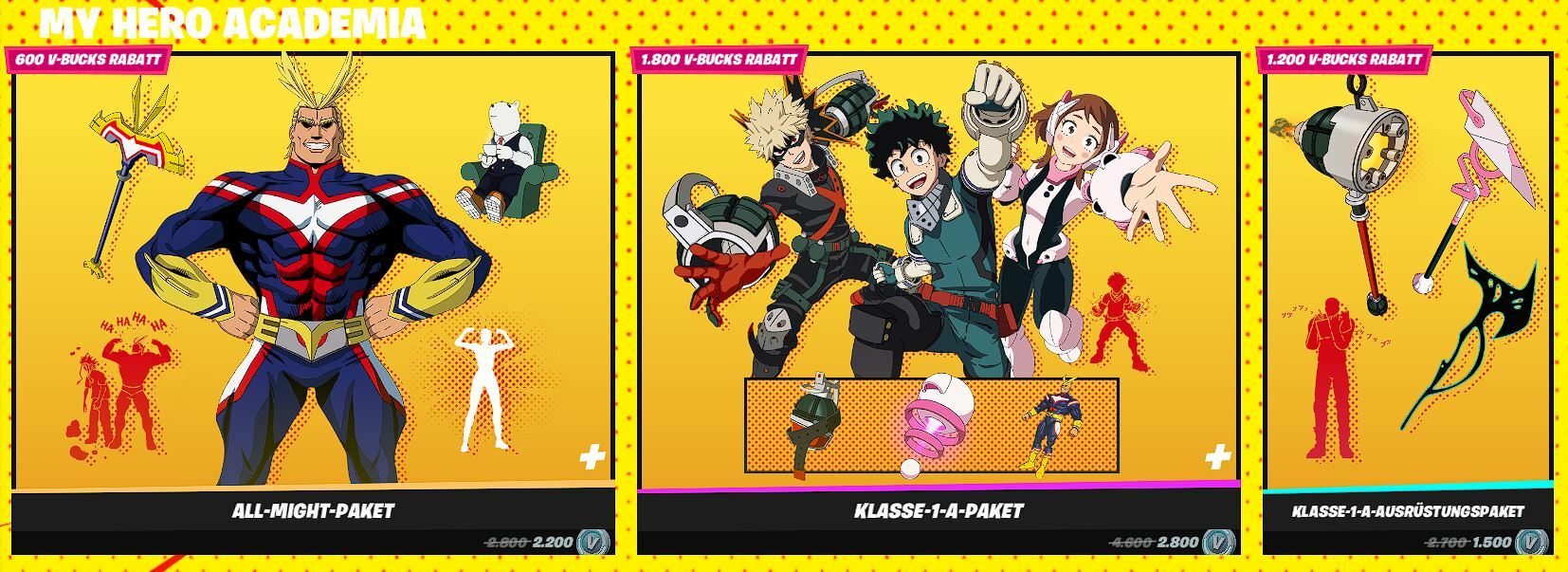 My Hero Academia Sets