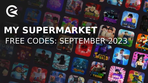 My Supermarket codes september 2023