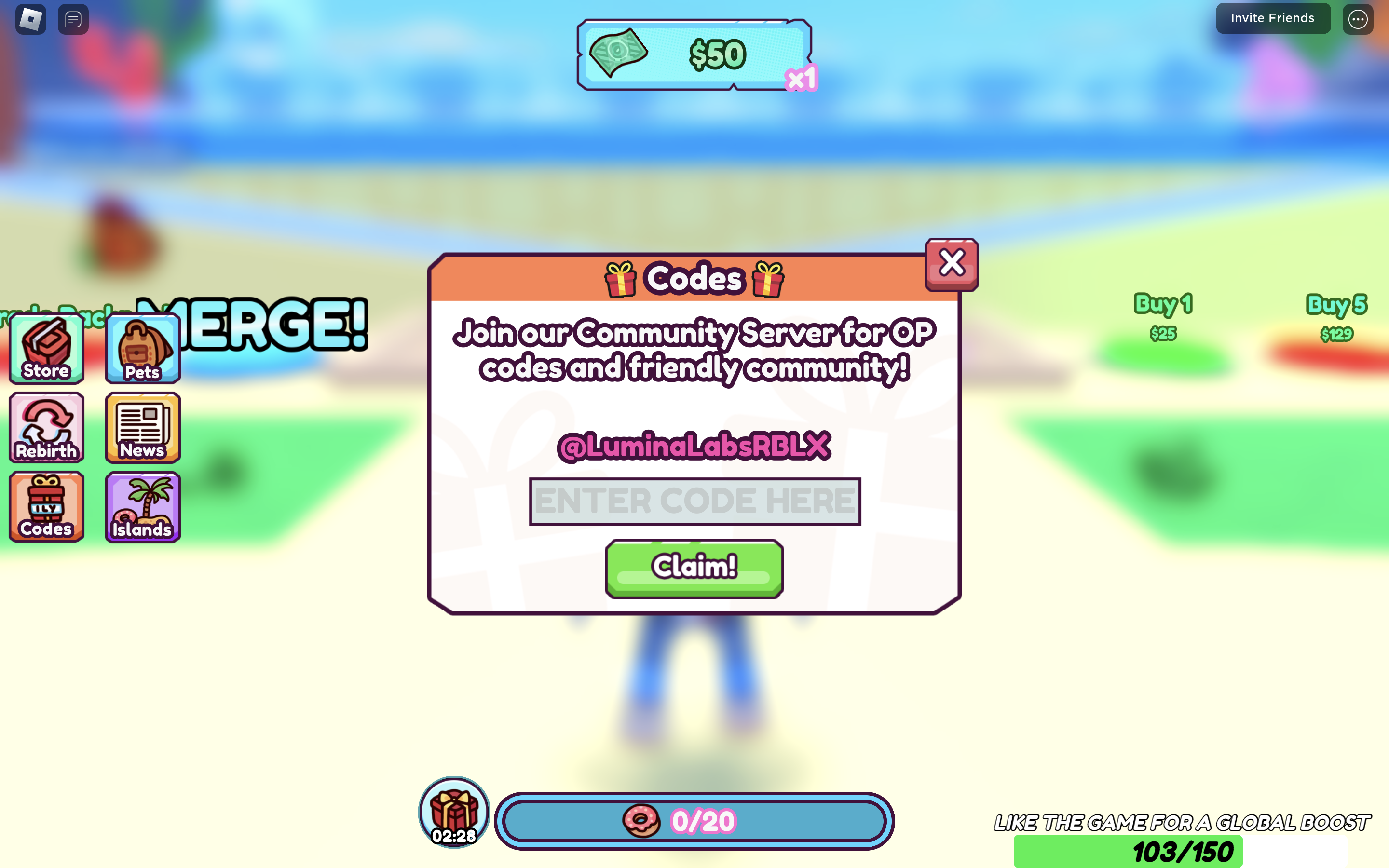 Narwhal Tycoon redeem codes