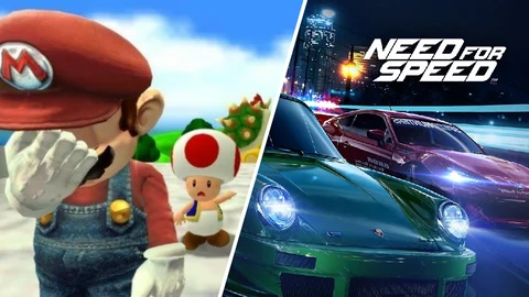 Need for Speed Mario Kart