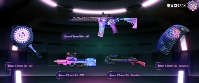 New Sesaon 6 rewards