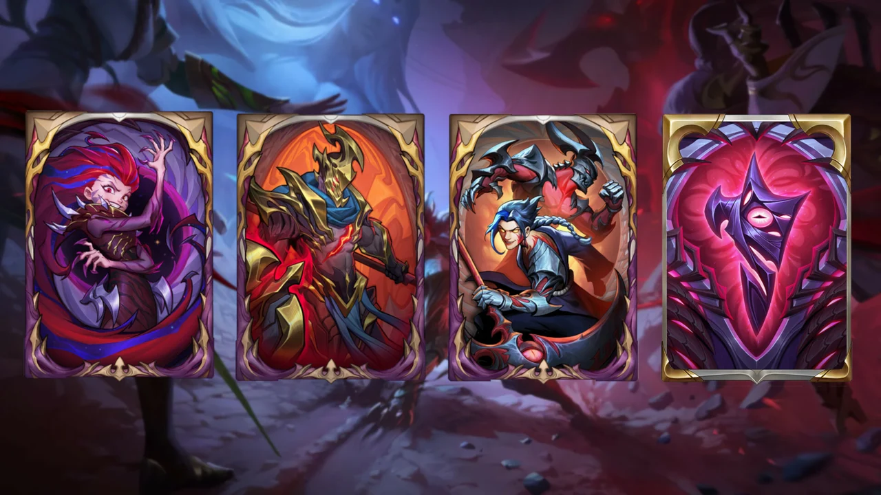 Legends of Runeterra Riot Games Patch 3.14 Cardbacks Zoe Pantheon, Kayn Rhaast Riot Games