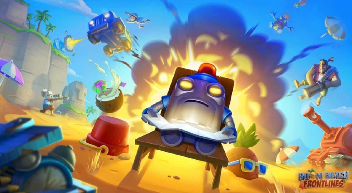 Boom Beach: Frontlines new cards guide update space ape games