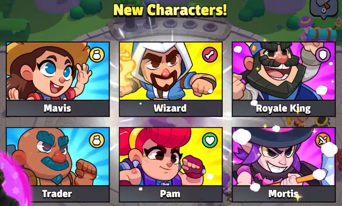 New Characters Squad Busters