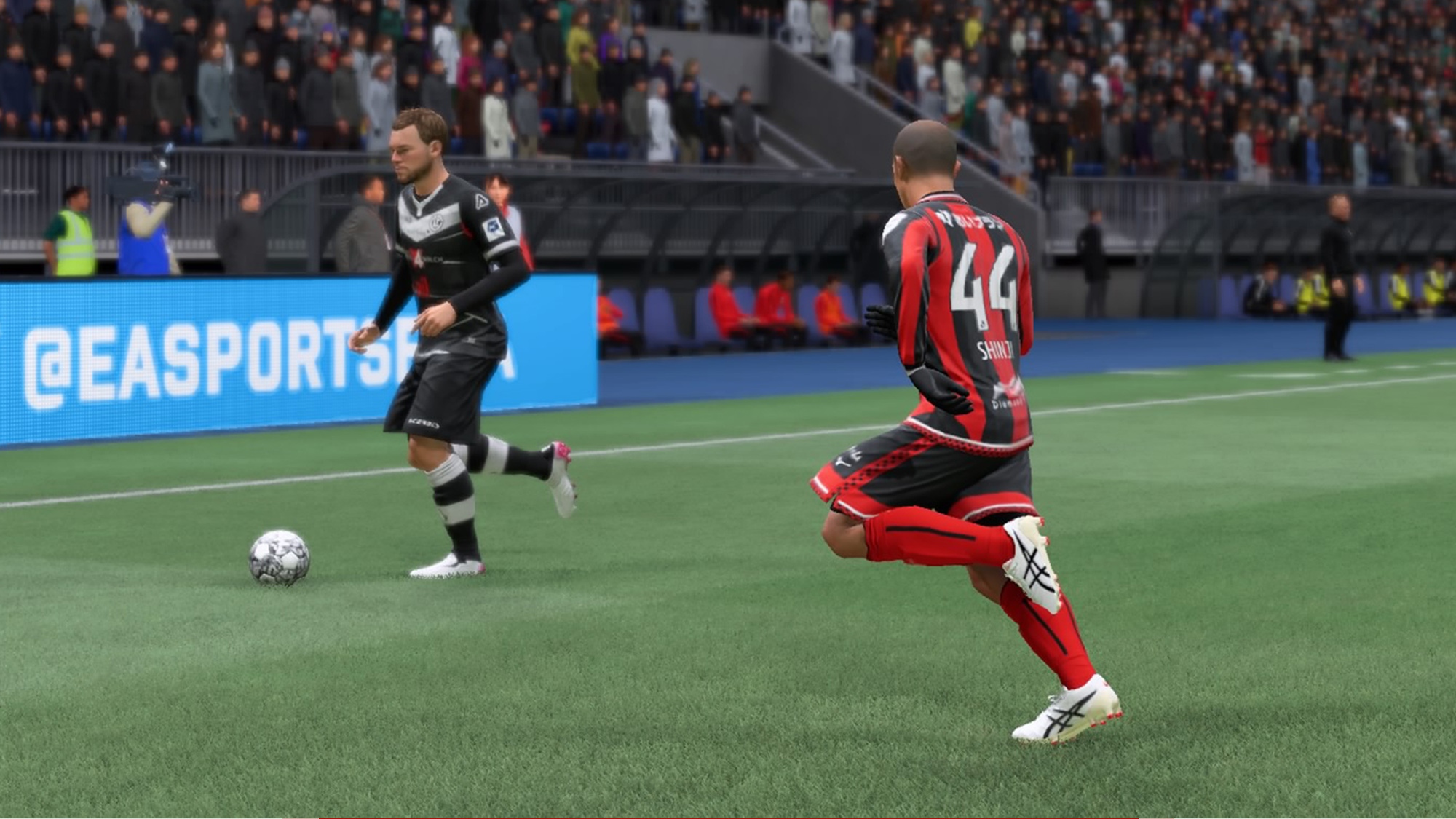 Nicht jeder Spieler kann so schnell wie Davies sein