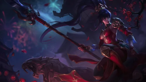 Nidalee Splash Art