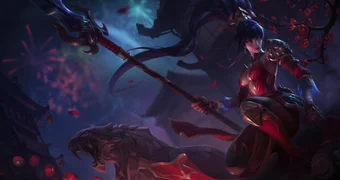 Nidalee Splash Art