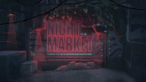 Night Market Riot Games Valorant