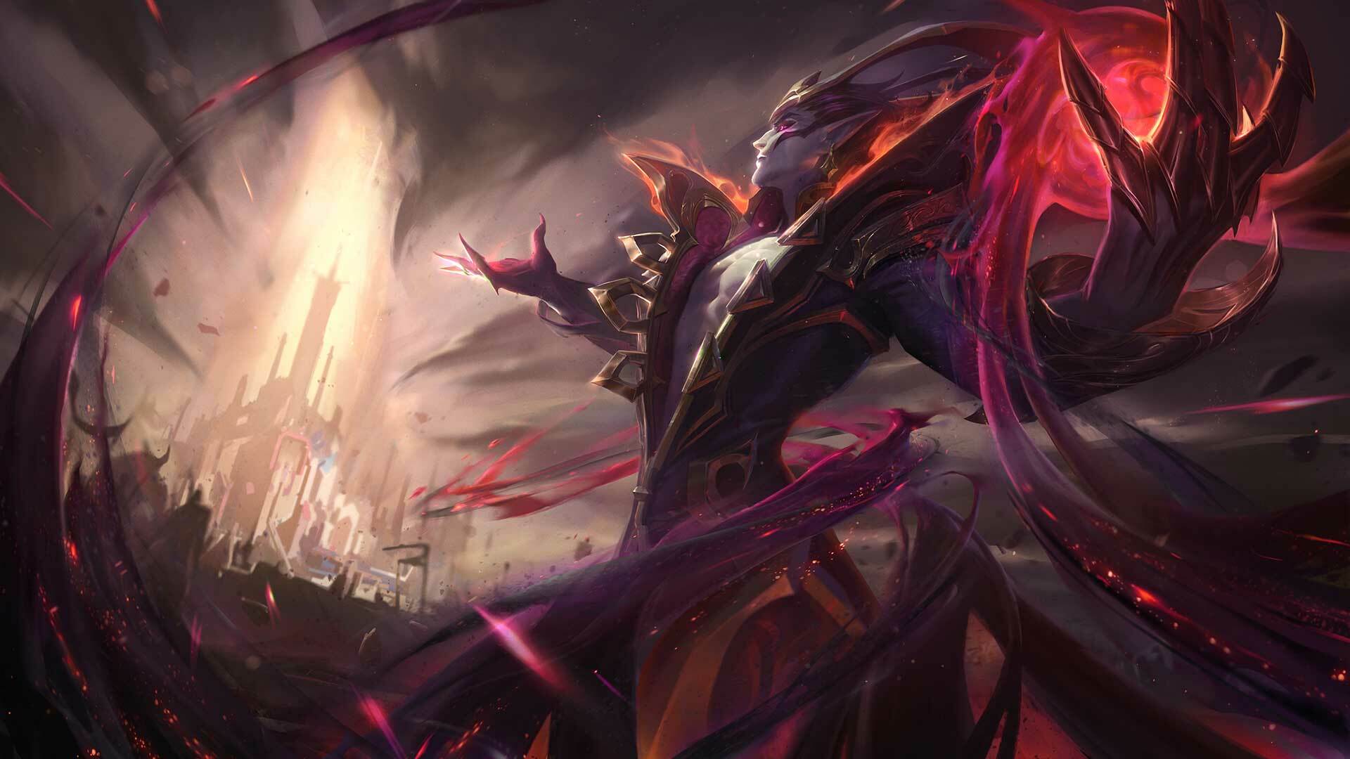 League of Legends Wild Rift Patch 4.3 Champion Skins Riot Games Nightbringer Vladimir skin