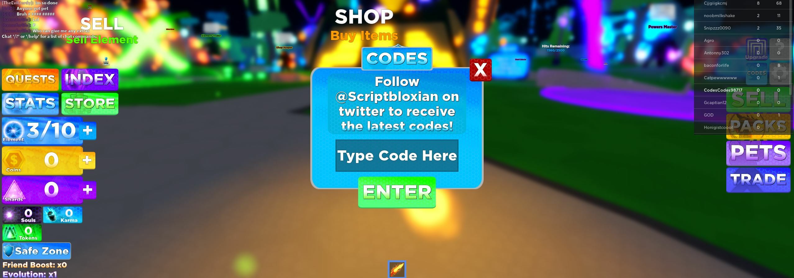 Ninja Legends 2 Redeem code