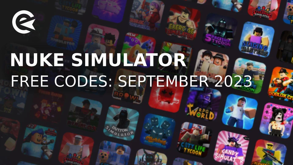 Roblox nuke simulator codes september 2023 free coins earlygame