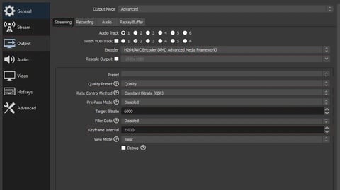 OBS Settings Valorant